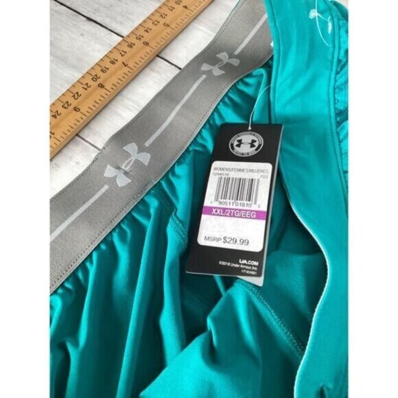 Grandpa mob wife clean girl office fairy core Under Armour women's shorts XXL - Picture 4 of 4